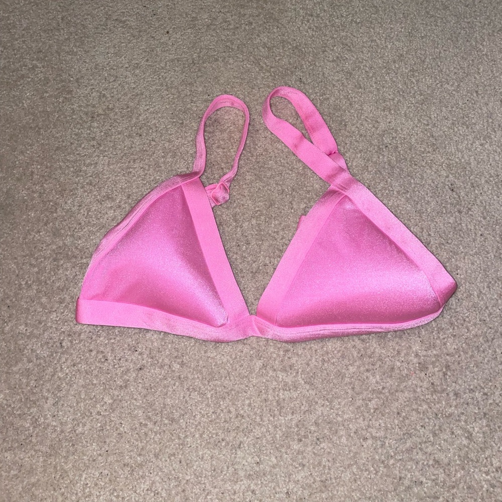 Pink oneone bikini top size xl